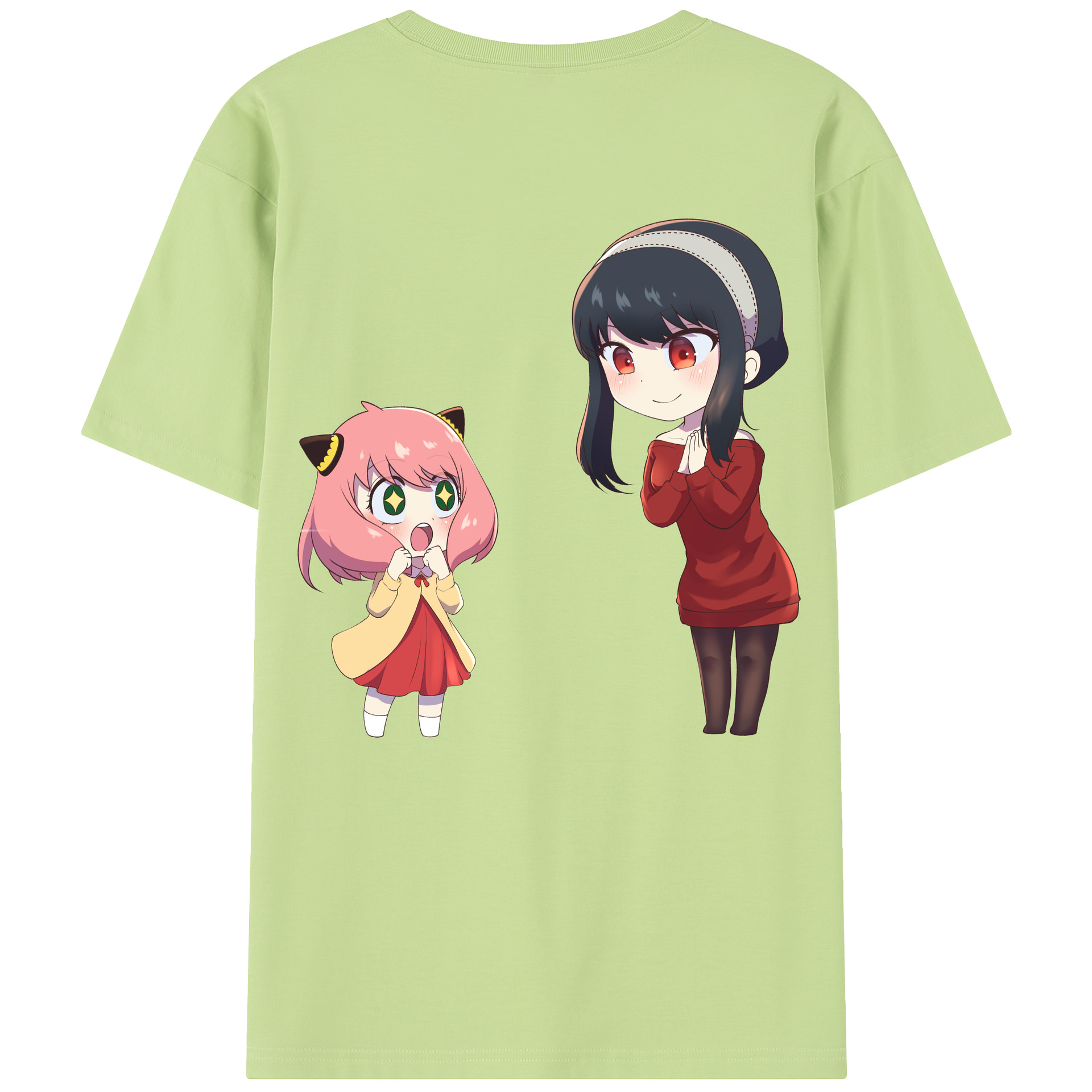 （画像用） SPY×FAMILY间谍家家酒 綿100％半袖Tシャツ（背面プリント）